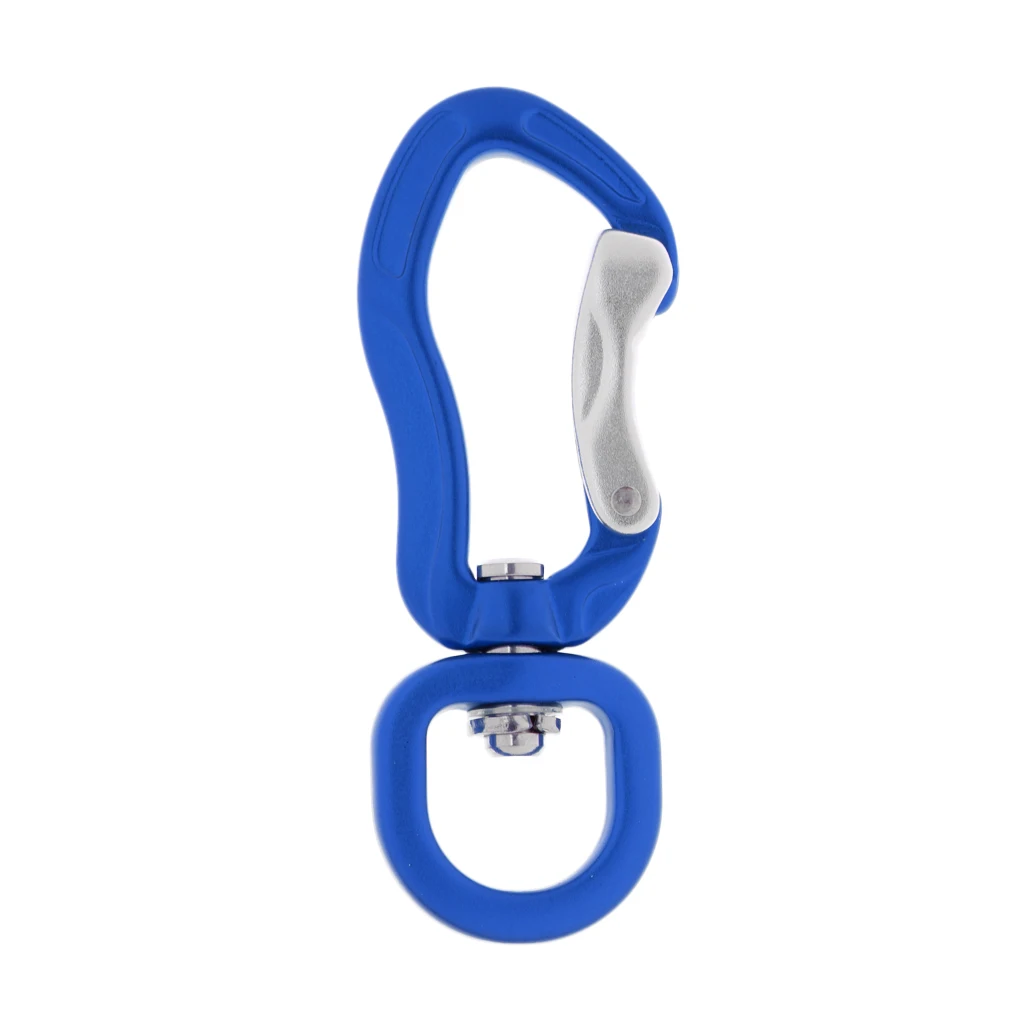Swivel Eye Snap Hook Dog Chain Clip Climbing Carabiner Backpack Keychain