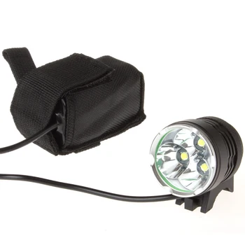 

Outdoor 3 x LB-XL T6 LED 1500Lm Bicycle Light with 4400mAh Battery Pack