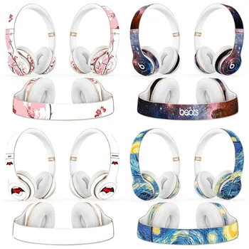

Custom unique protective headphones 3m removable vinyl sticker wrap decals headset for beats solo2 solo3 wireless skins