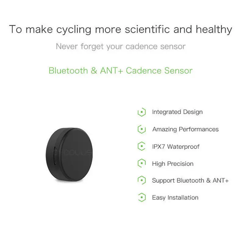 Cycling Bicycle Speed Cadence sensor Smart Wireless Bluetooth ANT Monitoring Waterproof bike accessories