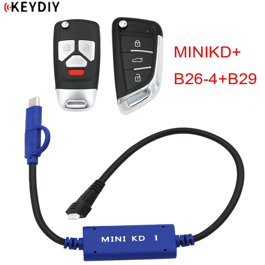 Keydiy мини дистанционный ключ генератор автомобильных ключей пульты склад в мобильном телефоне сделать более 1000 Авто пультов+ много стилей дистанционного управления - Цвет: MINIKD with 2 Remote