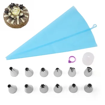 

Decorating Nozzle Decorative Set Cake Pastry Cream Bags Bakery Appliances Multi-functional Decorating Nozzle Set