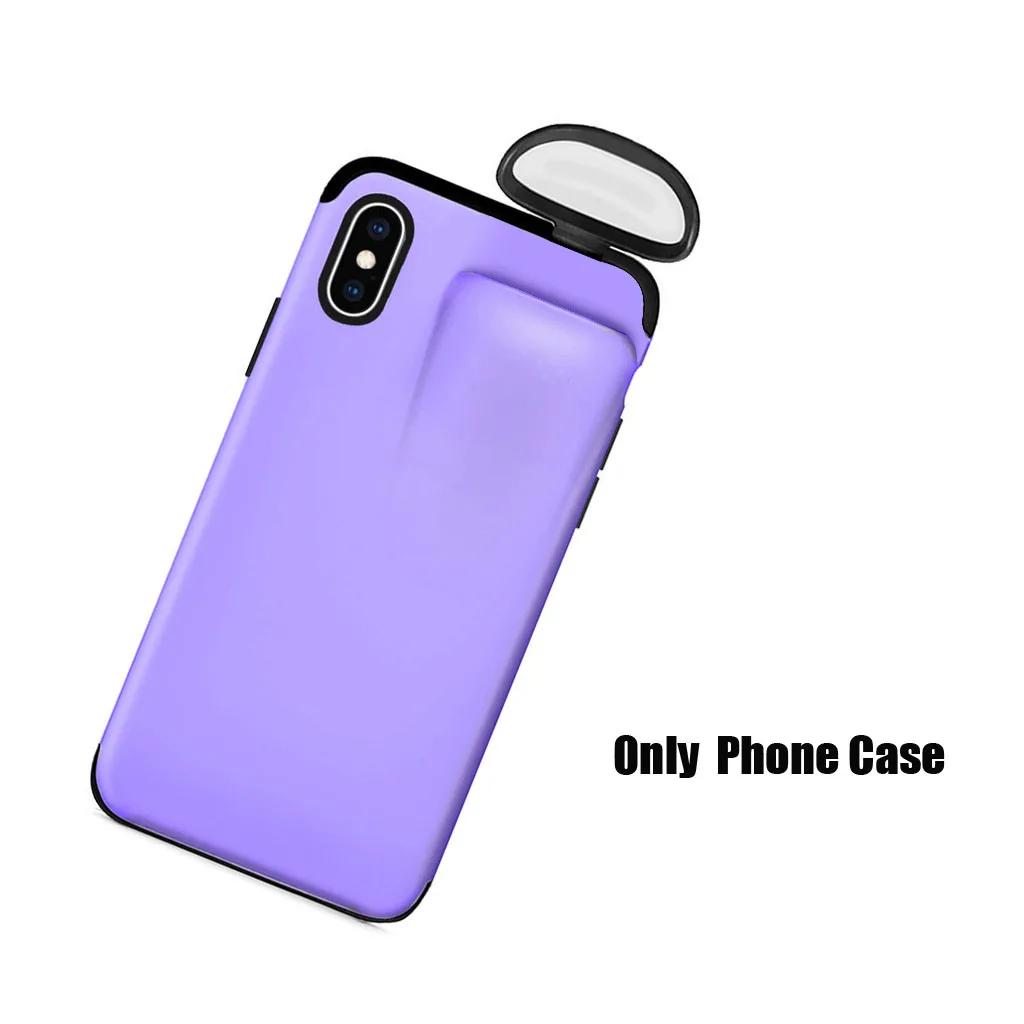 Силиконовый чехол для ручки 2 в 1 беспроводная гарнитура Набор защита для IPhone X/XS и для наушников