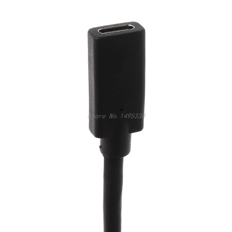 0.3/0.6/1m USB 3.1 90 Degree Elbow Design Type C Male to Micro USB Female Extension Cable Charging Data Line Adapter Converter