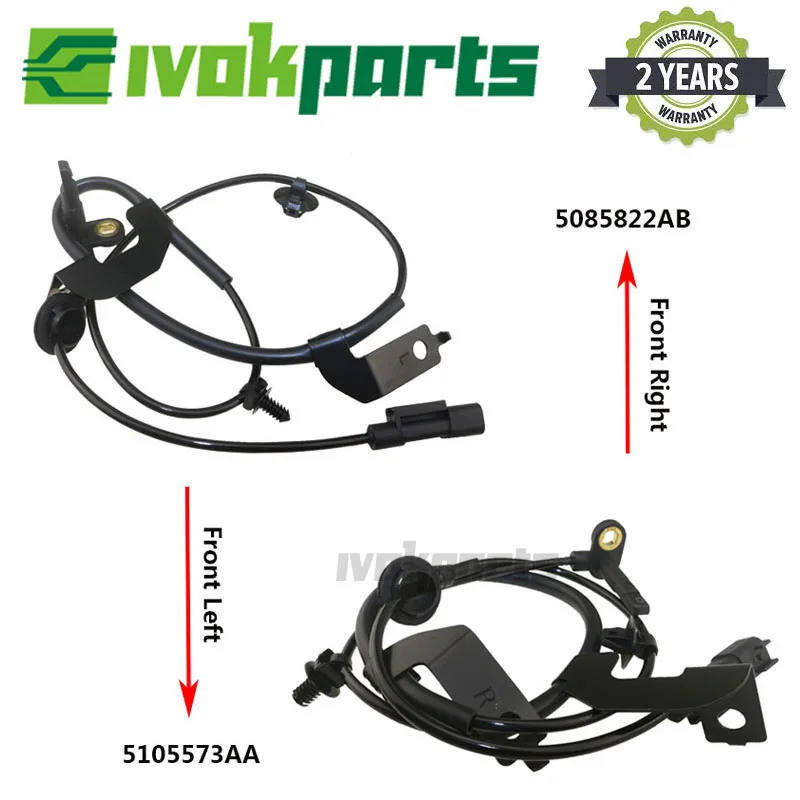 Датчик скорости колес из АБС пластика 5105572AA 5105573AA для DODGE CALIBER Jeep COMPASS PATRIOT 1 8 2 0 4 CRD передний левый и