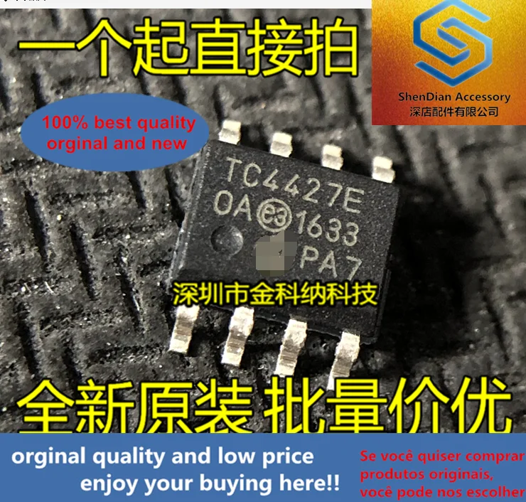 

10 шт. только оригинальная новинка TC4427EOA TC4427E0A SMD SOP-8 pin высокоскоростной драйвер MOS IC