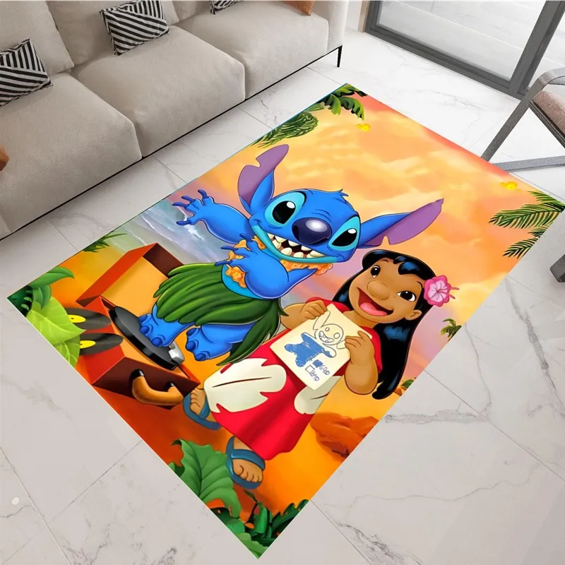 Disney Lilo & Stitch Baby Play Mat 80x160cm Bathroom Rug Kitchen Doorway  Children Room Balcony Mat Bedroom Carpet - AliExpress