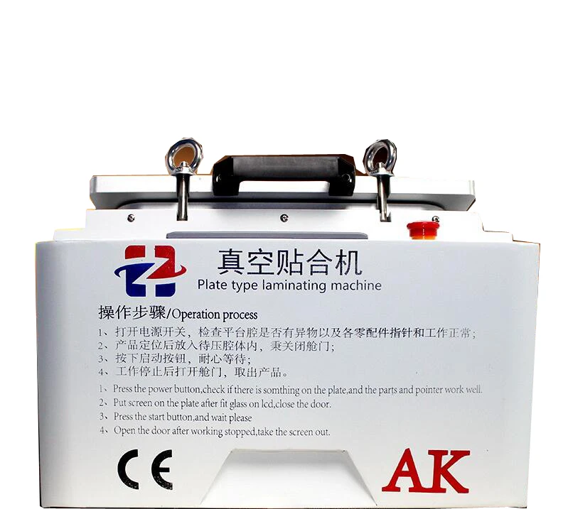 

high-tech 2 in 1 OCA Vacuum Laminating machine and remove bubble Machine 12" autoclave lcd laminating machine tablet laptop