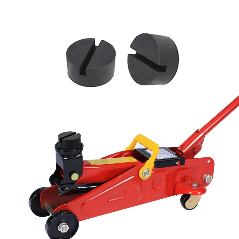 1pc Universal 4 Ton Car Jack Rubber Pad Car Jack Support Block Enhanced Type Auto Jack Rubber Pad Car repair tools