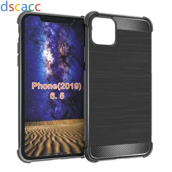 

DSCACC Carbon Fiber Air Cushion TPU Case for iPhone 11 6.1 11pro 5.8 11 PRO MAX 6.5 X XS 5.8 XR 6.1 XS Max 6.5 100pcs