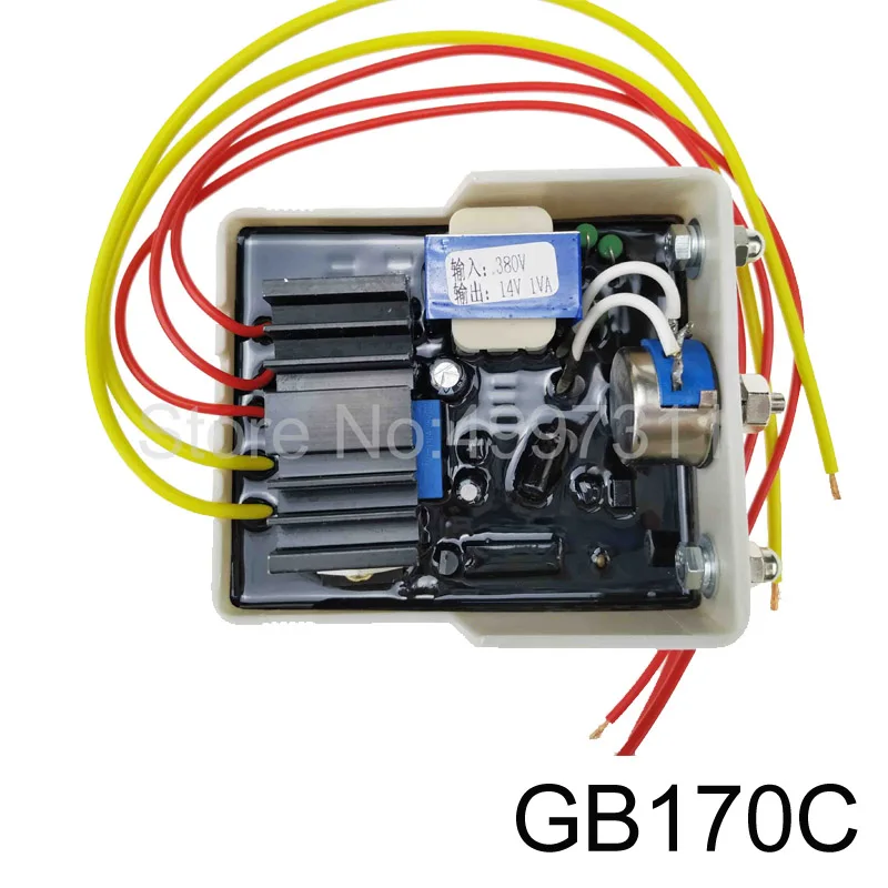 GB170C Трехфазный щетка Тип генератор трех фазовый АРН GB-170 GB170 - Цвет: GB170C