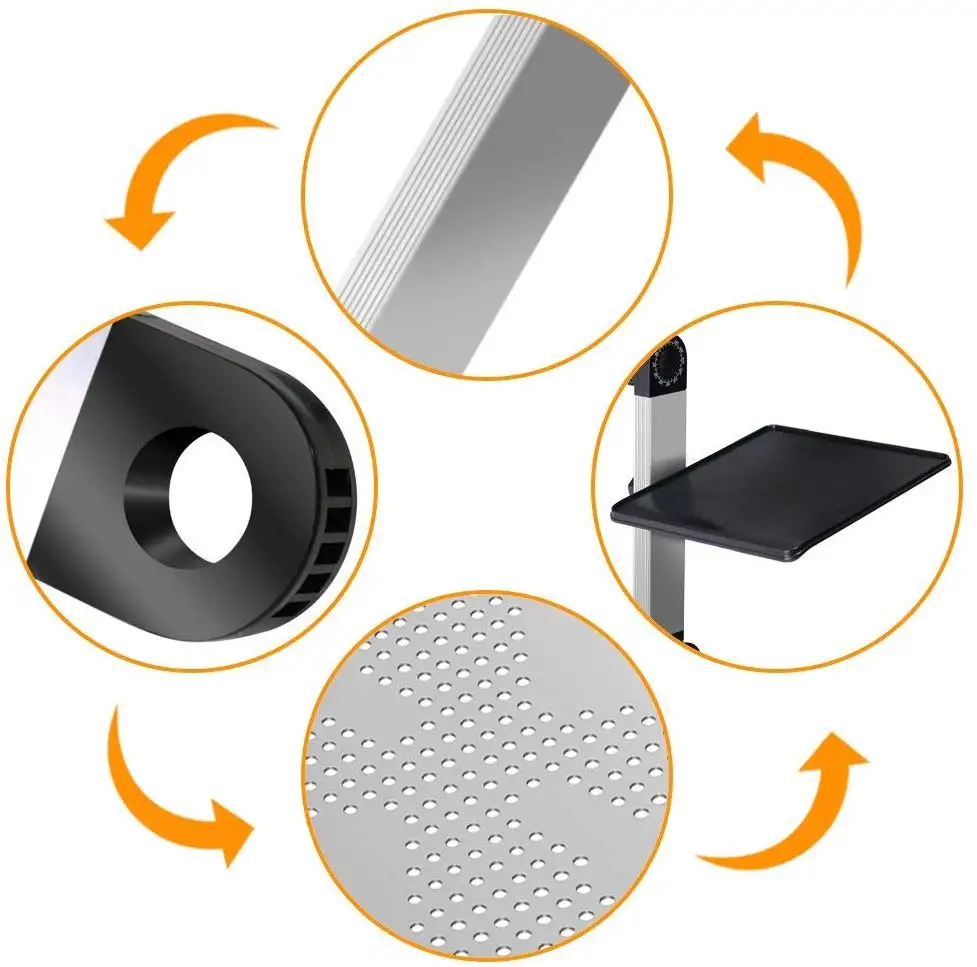 Portable Adjustable Aluminum Laptop Desk Stand Table Vented Ergonomic TV Bed Lap Stand Up Working Office PC Riser Bed Sofa Couch Portable Adjustable Aluminum Laptop Desk Stand Table Vented Ergonomic TV Bed Lap Stand Up Working Office PC Riser Bed Sofa Couch