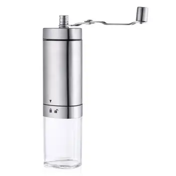 

Home Coffee Bean Manual Grinder Hand Crank Rotatable Mill Handhold Detachable