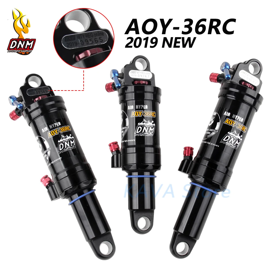 DNM AOY-36RC горный велосипед mtb воздушный Задний амортизатор с блокировкой 165 190 200 мм