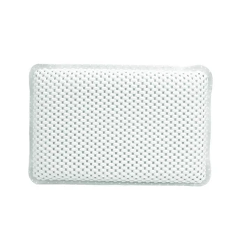 

For Bathtub Anti Slip Neck Support Easy Clean Suction Cup Bath Pillow Shower Spa Headrest Waterproof Relaxing Sponge Home Hotel