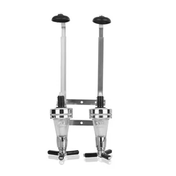 

Wine Bartending Set Shaker Two Bottles Practical Kitchen Aluminum Alloy Bar Tools Drink Professional Cocktail Home Quantitative