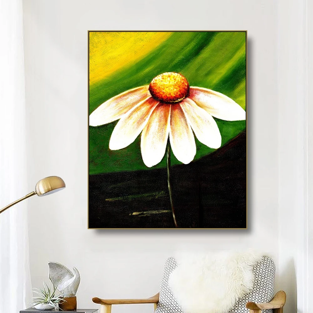 

Cassisy Canvas Painting Flowers European and American illustrations Poster Picture Wall Decor Modern Home Living room Decoration