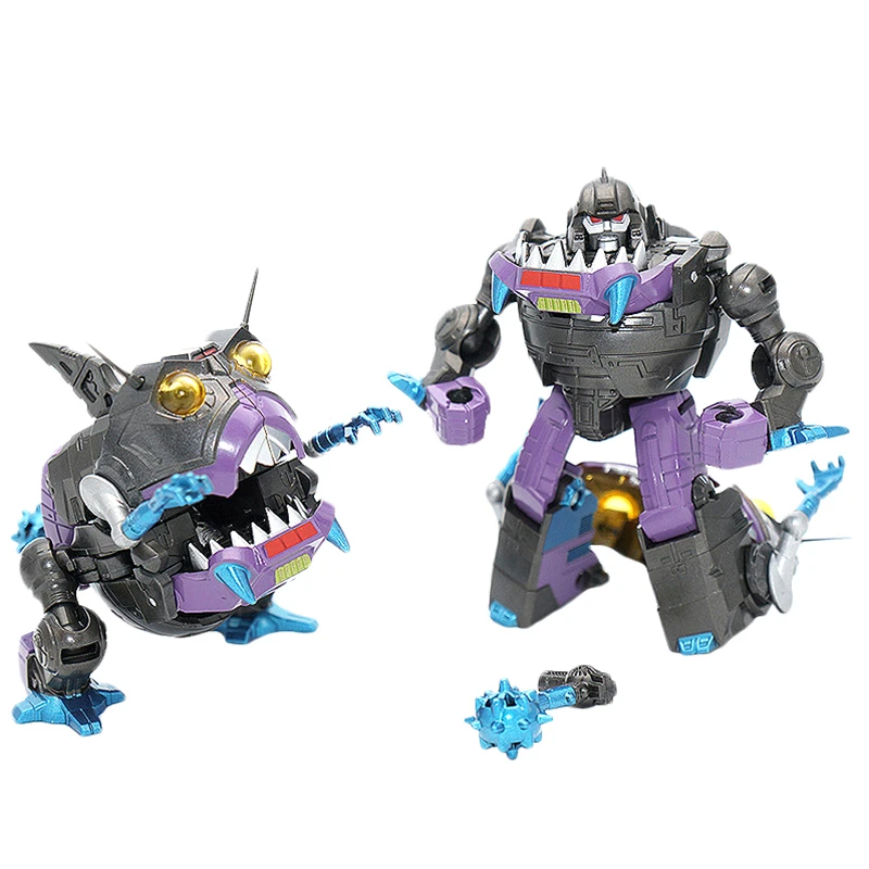 MFT MF-26 MF26 G1 3 в 1 экшн-Фигурка-трансформер игрушка Sharkticon Модель 9 см ABS KO LG44 издание