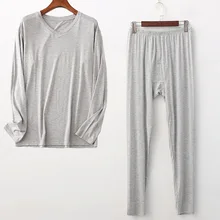 Мужские кальсоны размера плюс, обхват груди 94-180 см, Xl-5xl, комплекты термобелья для осени и зимы 91505