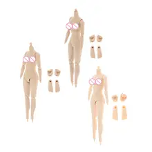 

1/6 Flexible Suntan/Pale Female Body Figure Toy 12" Figures Doll Model