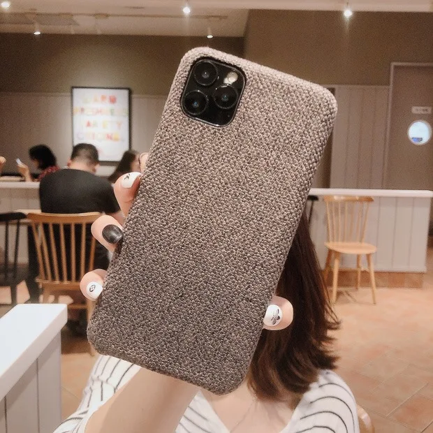 Простой темперамент фланель 8Plus для Apple IPhone X мобильный телефон чехол 11 Pro/Max/XR/для iPhone7 пара для iPhone6s