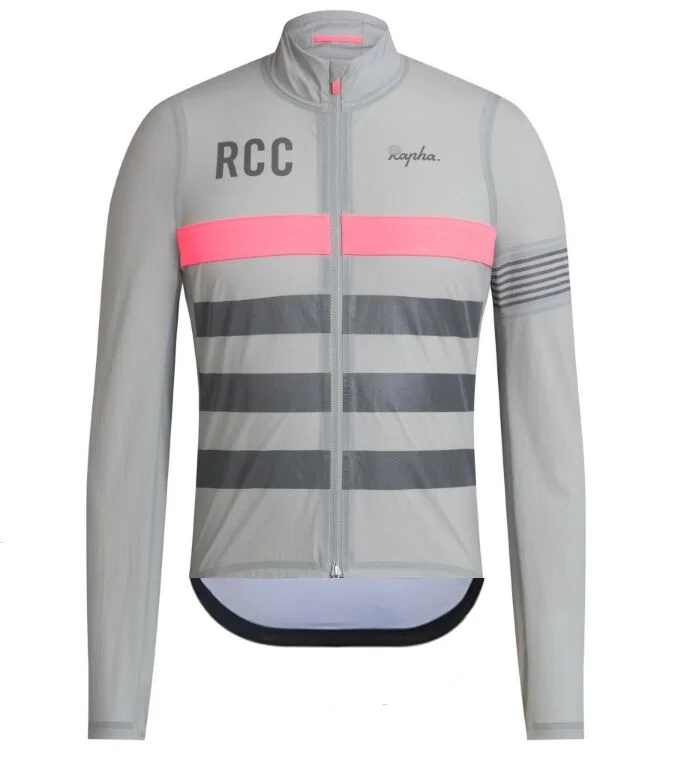 

New high quality RCC Jacket windbreak cycling jersey long sleeve outdoor road bike shirt Lightweight Wind Jacket