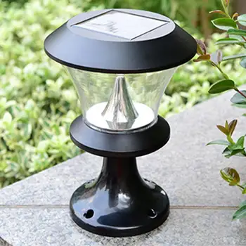 

8 LED Solar Powered Garden Lawn Lamp Durable Yard Decoration Waterproof Landscape Light Outdoor Bulb Pillar Fence Post Lights