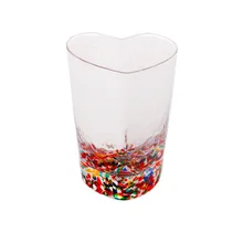 Стеклянная кружка с двойными стенками, устойчивая чайная пивная кружка, молочная чашка для лимонного сока, кофейные чашки в форме сердца, кружка, подарок для девочки