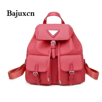 

2020 new Casual Canvas Eco Women Drawstring Backpack School Bags for Teenagers Girls Anti Theft Backpacks Book bag sac a main