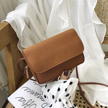 

Bag female 2020 new spring shoulder bag Korean version of the Messenger bag fashion retro shoulder small square bag