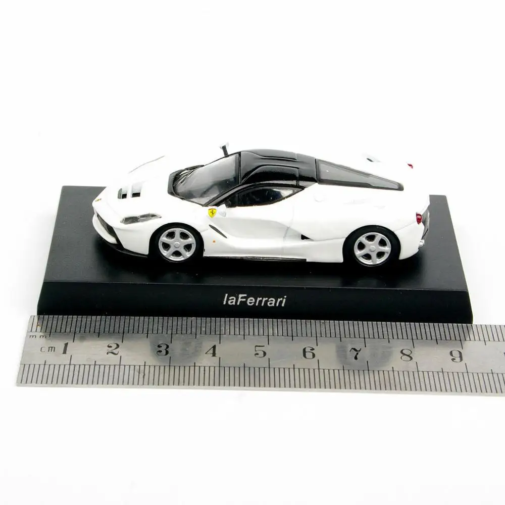 1/64 Scale KYOSHO White LaFerrari Diecast Model Car Collection Vehicles Toys 1/64 Scale KYOSHO White LaFerrari Diecast Model Car Collection Vehicles Toys