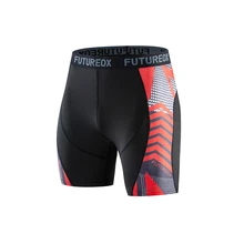 Быстросохнущие спортивные шорты с принтом, эластичные шорты для бега, фитнеса, шорты для тренировок в тренажерном зале