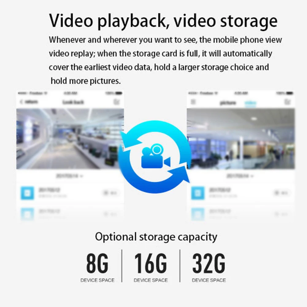 Smart Salutare Wifi Video Campanello 166 ° Ampio Angolo di Two Way Audio Hd Lente