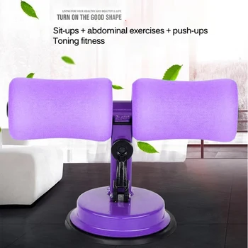 

Self-Suction Sit Up Bars Abdominal Core Workout Strength Training Adjustable Sit up Assist Bar Stand Fitness Equipment For Home