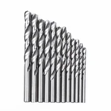 

19Pcs HSS High Speed Steel Twist Diamond Drill Bit Set Coated Wring 1.5mm-10mm Top Silver