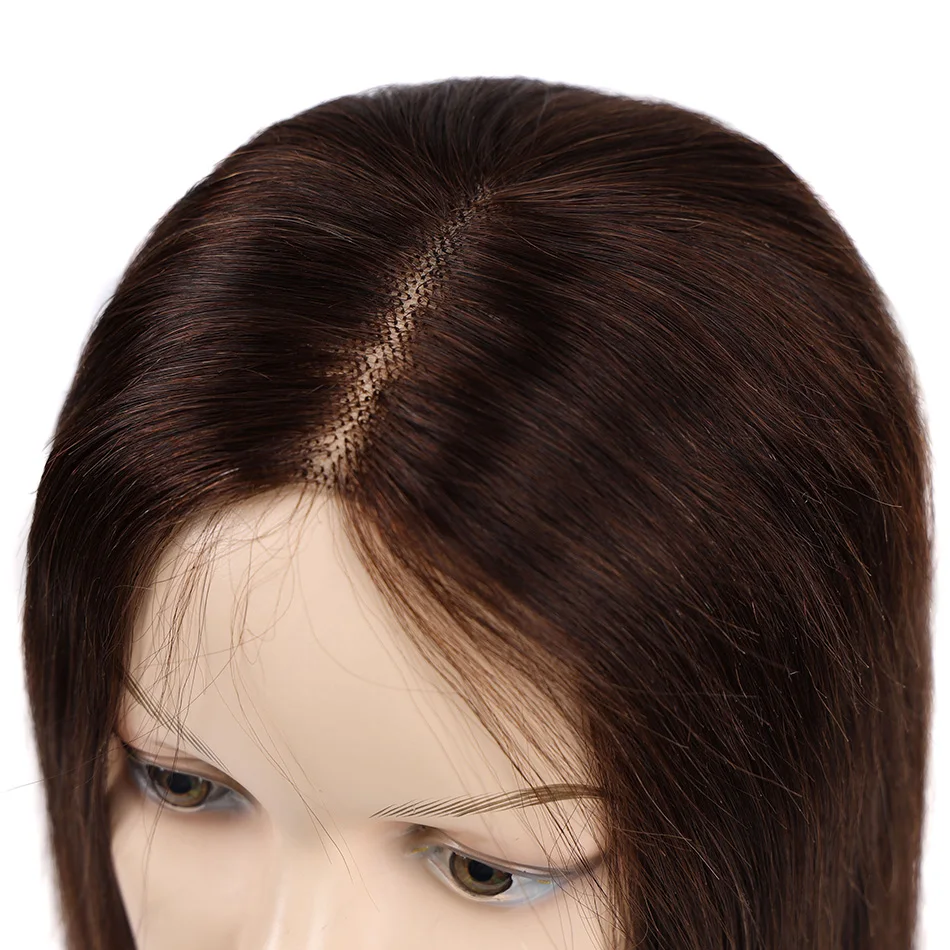 BHF Straight Lace Front Wig 4# Long Brown Wig 100% Natural Hair U Part Lace Closure Human hair human hair wigs