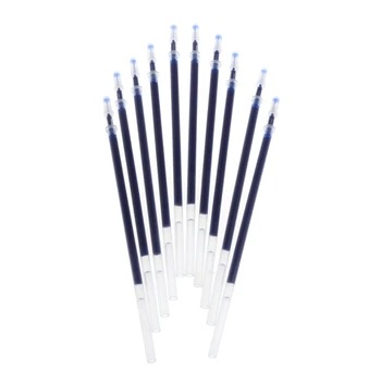 

10Pcs 0.38mm Gel Ink Ballpoint Pen Refill Black Blue Red Stationery Supply WXTA
