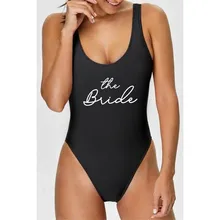 Цельный купальный костюм для невесты, индивидуальный купальник, женская одежда для плавания, вечерние, сексуальные пляжные купальники