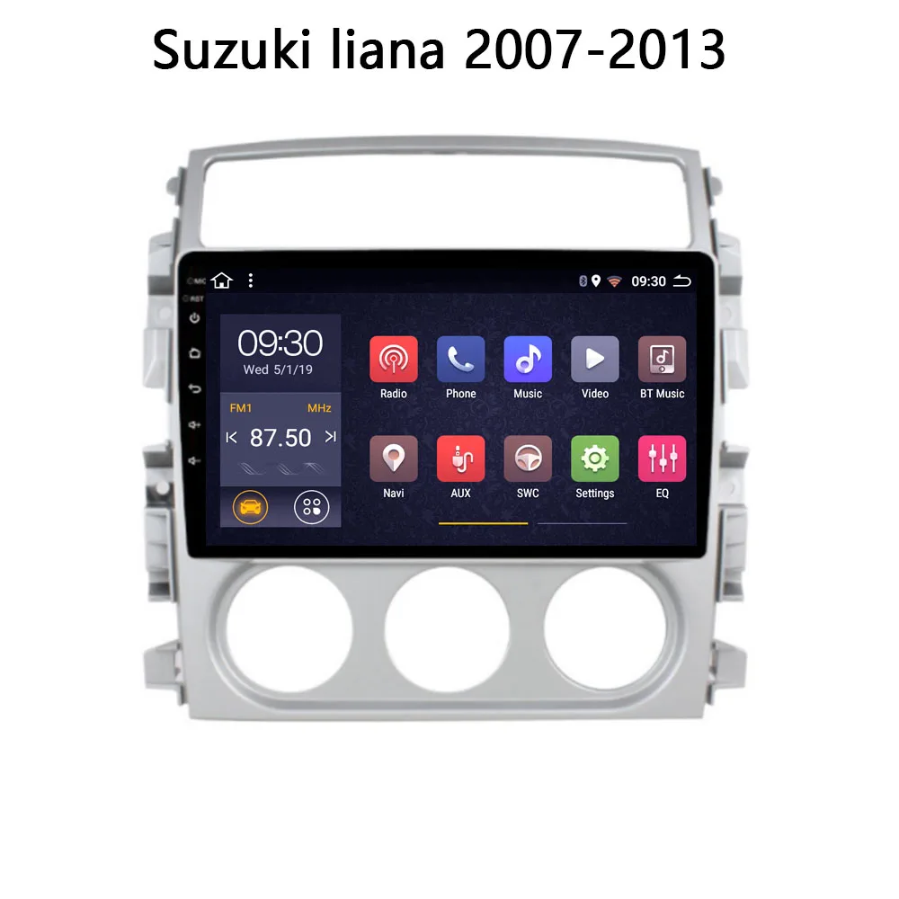 Автомагнитола для Suzuki LIANA 2007 2013 android 2 + 32 ГБ 8 ядер автомобильный мультимедийный