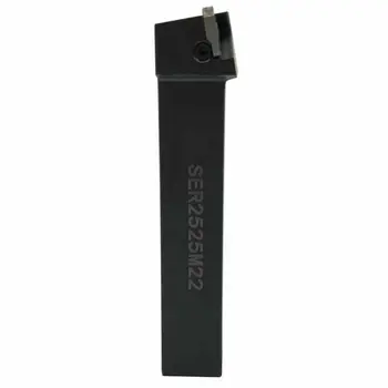 

Threading Turning Tool Holder 22ER N60 Right Hand Black Metalworking SER2525M22