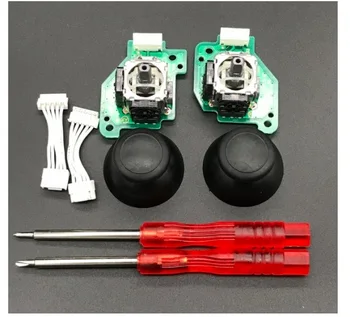 

[10 Sets/ LOT] For WII U gamepad controller replacement Original Left/ Right 3D Joystick set with PCB Board with connection