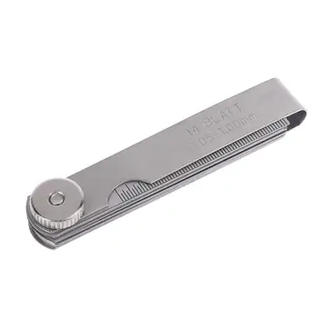 

Sliver Orthodontic Ruler Stainless Steel Dental Orthodontic Interproximal Enamel Reduction IPR Gauge Ruler 0.05-1.00mm