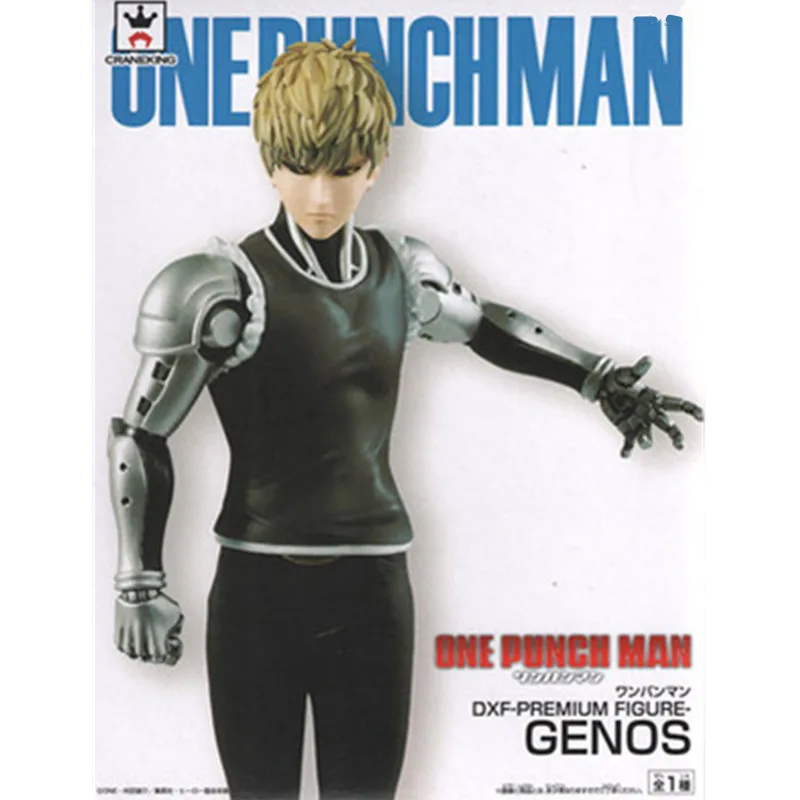 Аниме One Punch Man персонаж Genos Super DXF фигурка Коллекционная модель игрушки A142