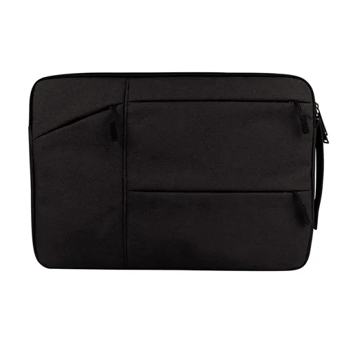 black Сумка для ноутбука Macbook Air Pro retina 11 12 13 14 15 15,6 дюймов чехол для ноутбука чехол для планшета Xiaomi Air hp Dell - Цвет: black