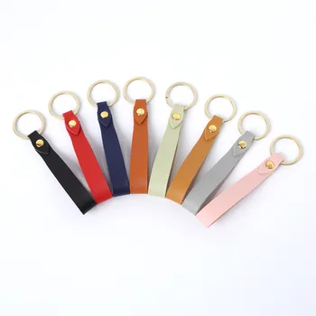 

Leather keychain gift keychain pendant