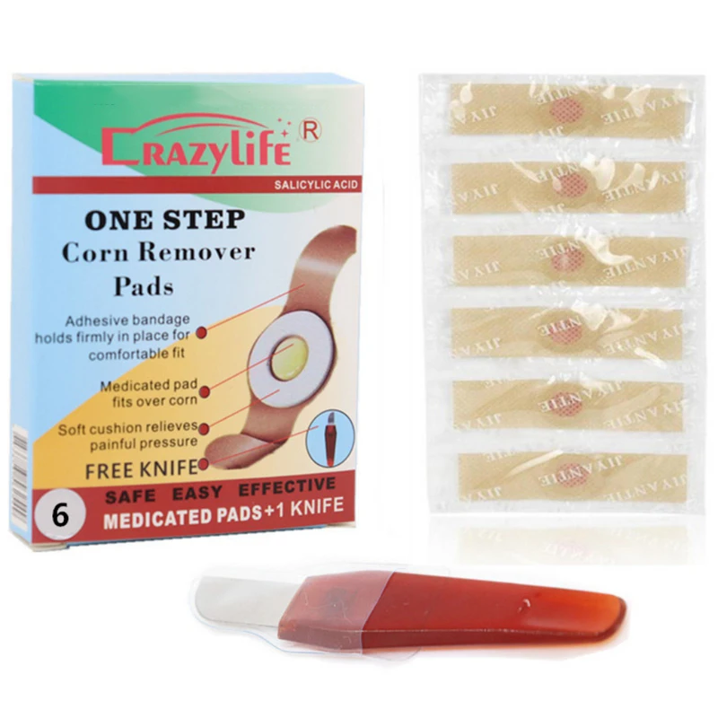 Wart Removal Patch Painlessly Remove Feet Callus Cutins Corn Remover Pads Foot Care | Красота и здоровье