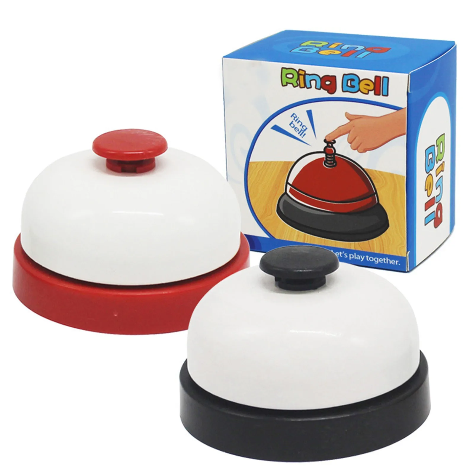 Ringer Call Bell Service Ring Toy Handbell Children's Party Game Ring