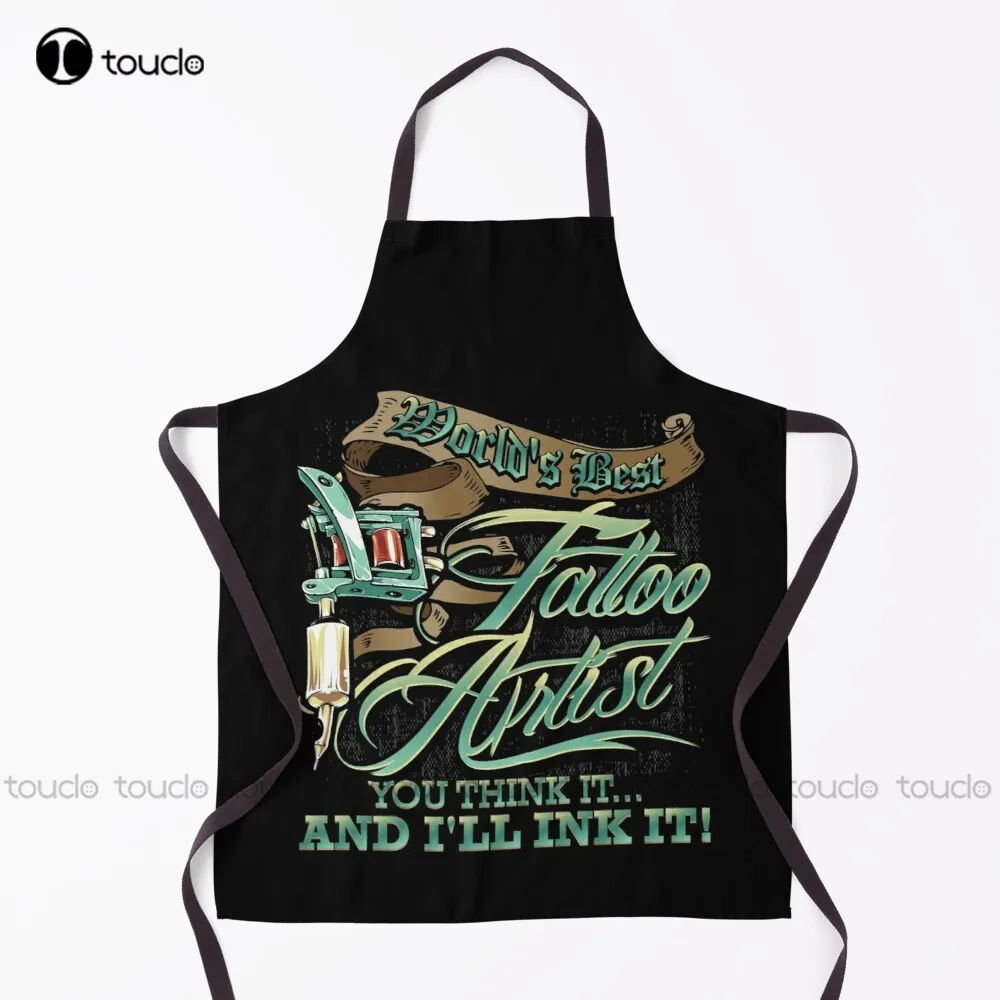 World'S Лучший художественный татуировщик думайте это и я чернильный фартук