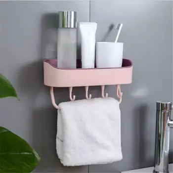 

Bathroom Shelf Wall-Mounted Storage Rack Shower Shelf kitchen Organizer Storage Holder
