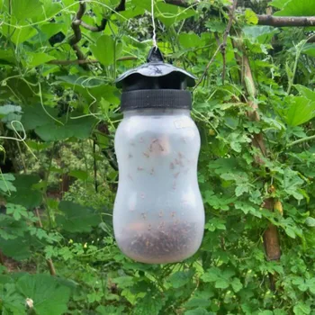 

Wasp Trap Kill Pest Insect Fruit Fly Killer Traps Reject Hornet Catcher Hanging Tree Garden Tools Killing Bee Trapper Wasp EL